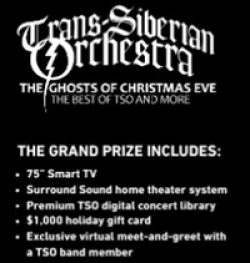 Home for the Holidays with TSO Sweepstakes prize ilustration