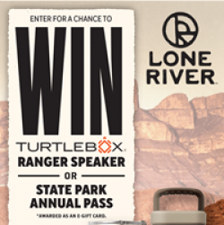 Lone River Speaker and Parks Sweepstakes prize ilustration