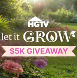 HGTV Let it Grow Sweepstakes prize ilustration