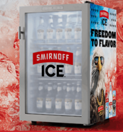 Smirnoff Ice Mini Fridge Sweepstakes prize ilustration