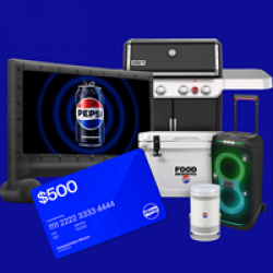 Match Days Deserve Pepsi Sweepstakes prize ilustration