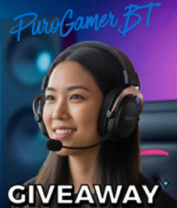 PuroGamer BT Headphones Giveaway prize ilustration