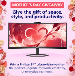 Philips Mothers Day Sweepstakes prize ilustration