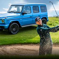 Mercedes-Benz The Open Sweepstakes prize ilustration