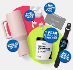 Nutricost Creatine Giveaway prize ilustration