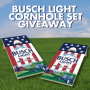 Busch Light Cornhole Set Givea...